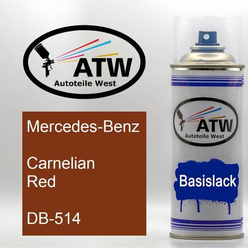 Mercedes-Benz, Carnelian Red, DB-514: 400ml Sprühdose, von ATW Autoteile West.